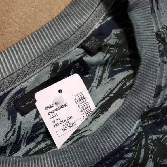 Blue Black Green William Rast sweater - Picture 2 of 3